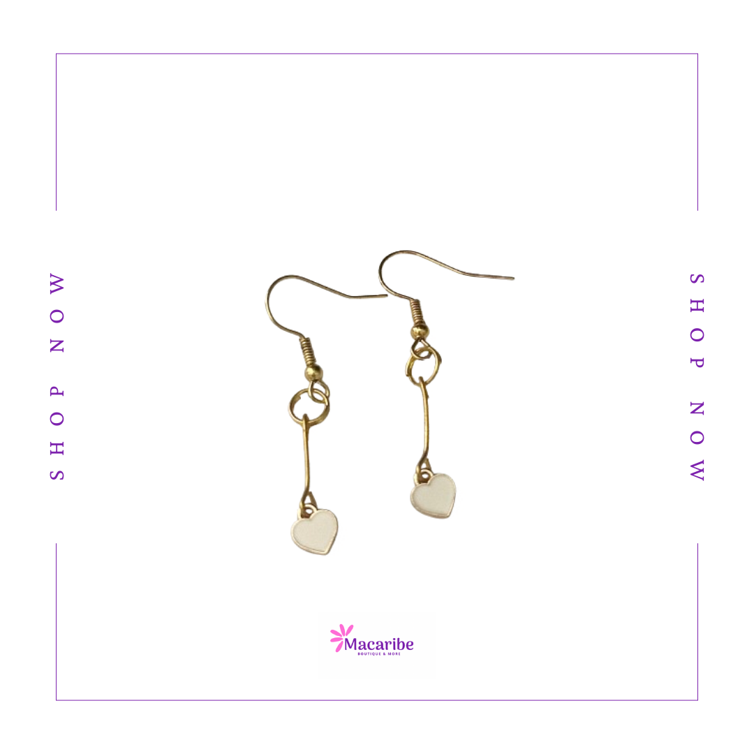 Simple Heart Earrings