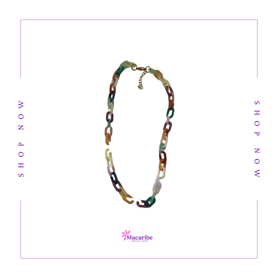 Colorful Chained Necklaces