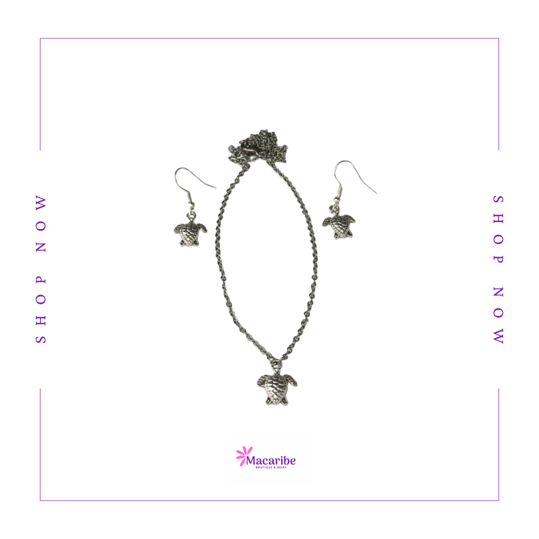 Silvered Turtle Set
