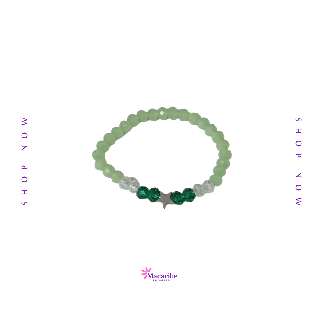 Green Star Bracelet