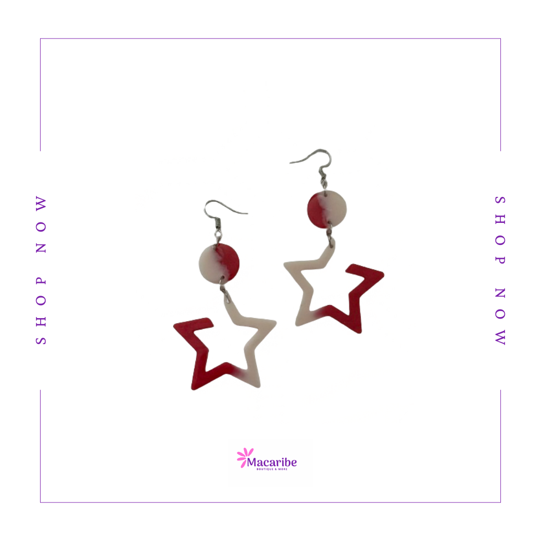 Colorful Geometric Earrings