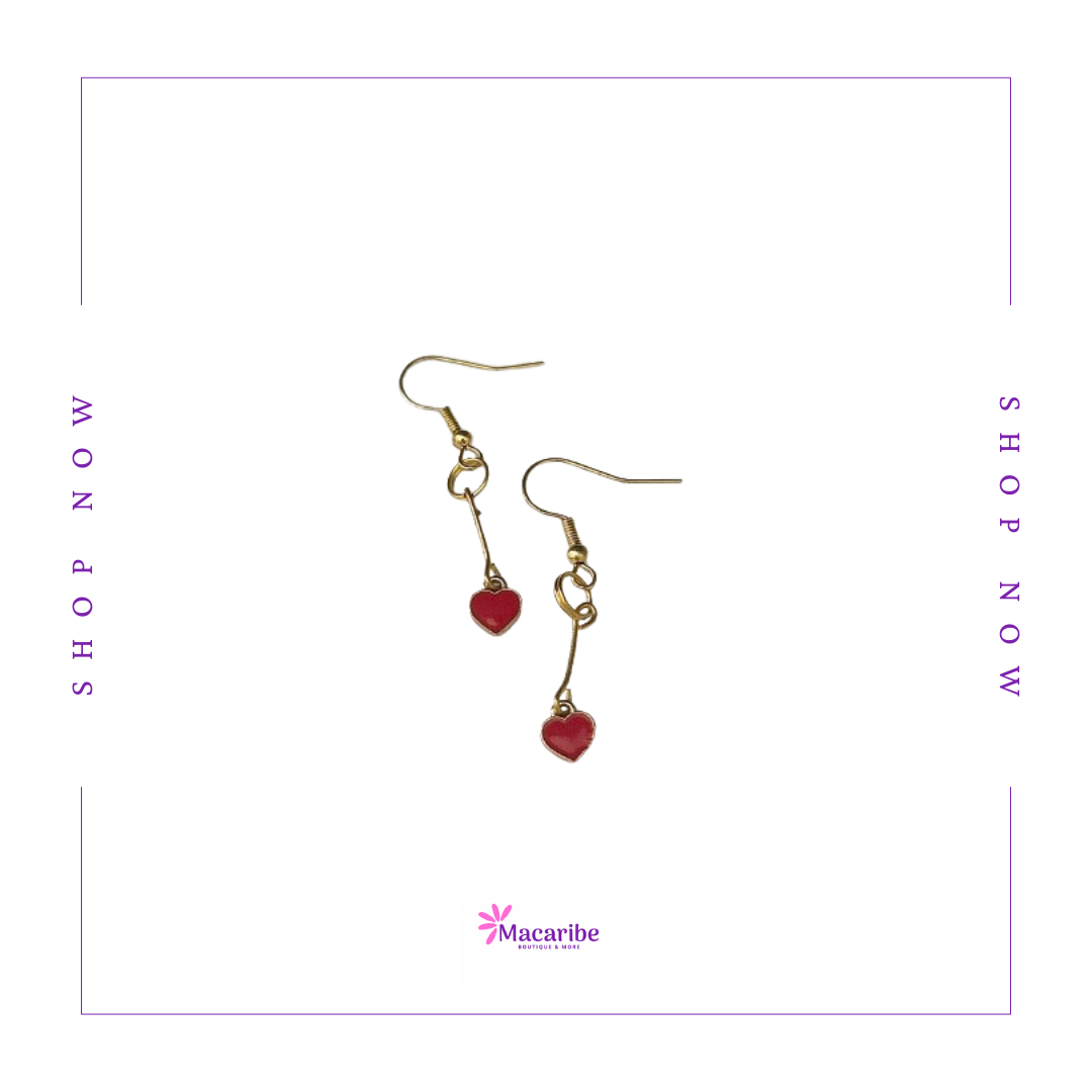 Simple Heart Earrings